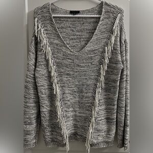 Dynamite Fringed Sweater | Size M